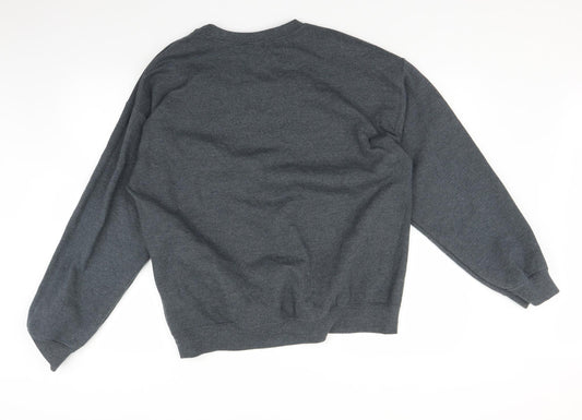 Gildan Womens Green Pullover Jumper Size M - Miami Beach