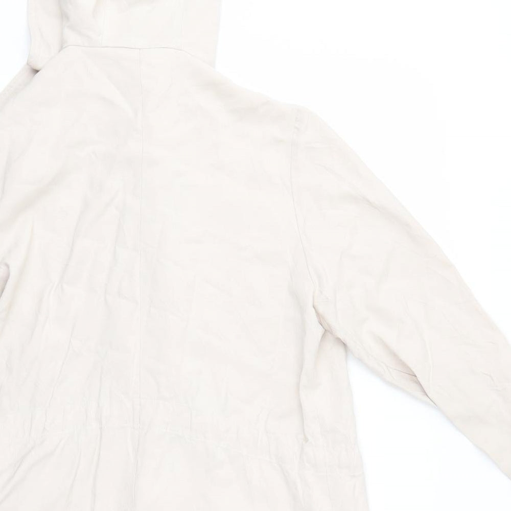 Womens UK Size L Preworn Beige Jacket