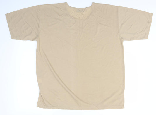 Womens UK Size XL Lucky Brown Basic Polo