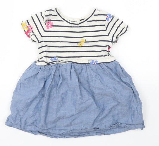 Gap Boys Multicoloured Striped A-Line Size 24 Months