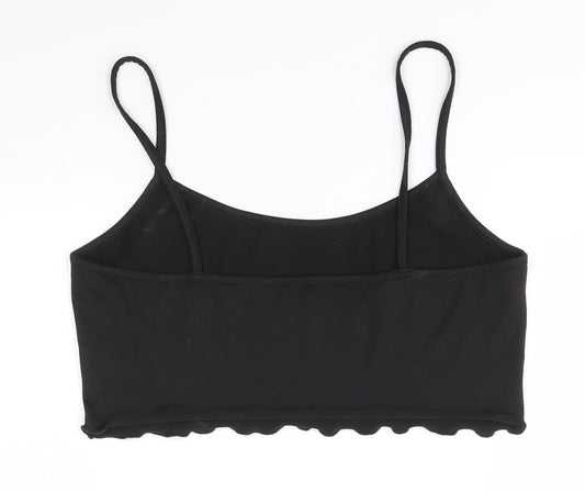 Preworn Womens Black Camisole T-Shirt Size S