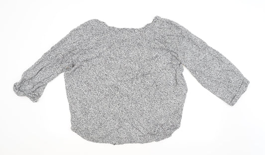Womens UK Size M Wallis Grey Pullover Jumper