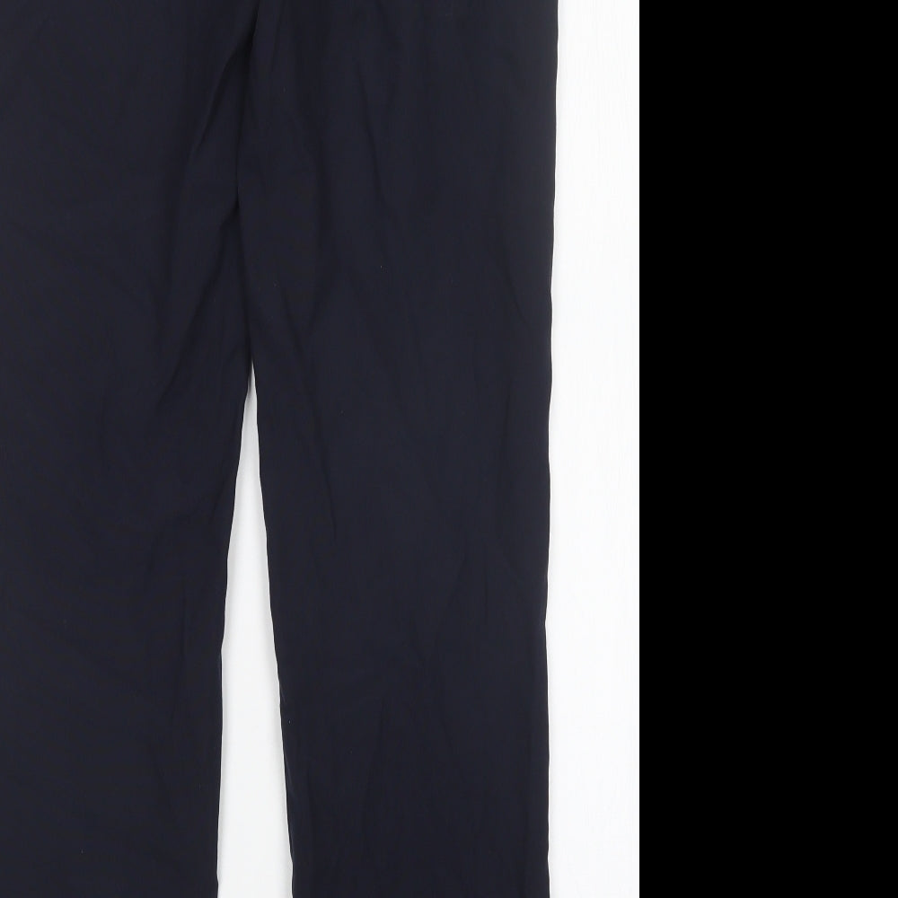 Mens UK Size 34 Topman Regular Fit Blue Trousers