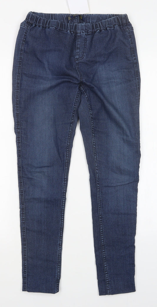 Womens UK Size 10 Oasis Regular Fit Jegging Blue Jeans