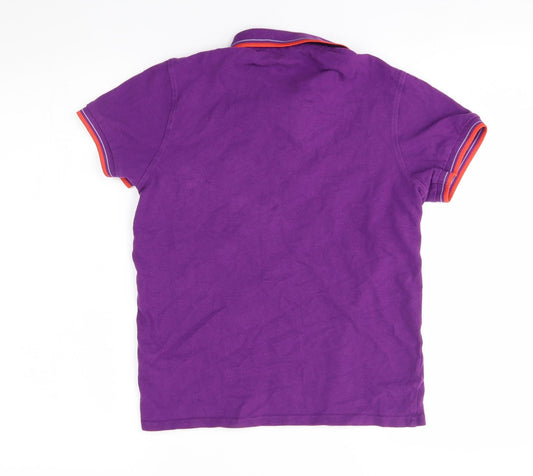 Blue Zoo Girls Purple Basic Polo Size 11-12 Years