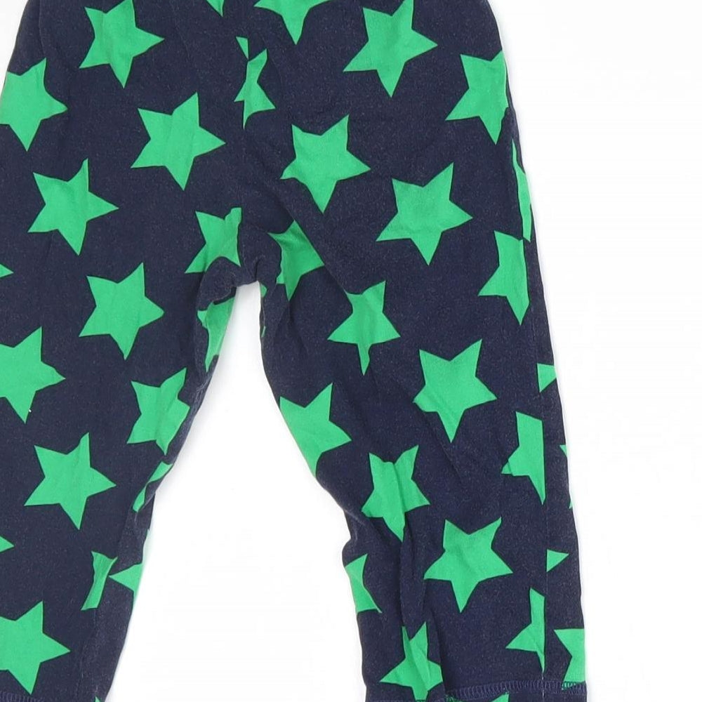 George Baby Black Pyjama Pants Size 18-24 Months - star pattern