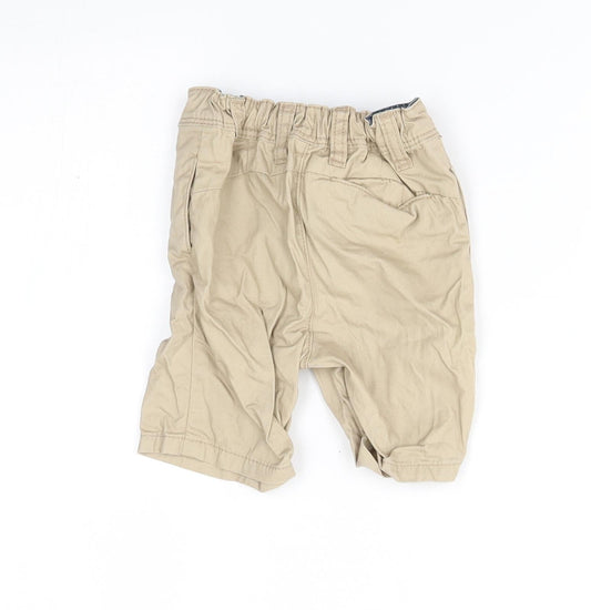 Matalan Baby Beige Cropped Trousers Size 9-12 Months - shorts