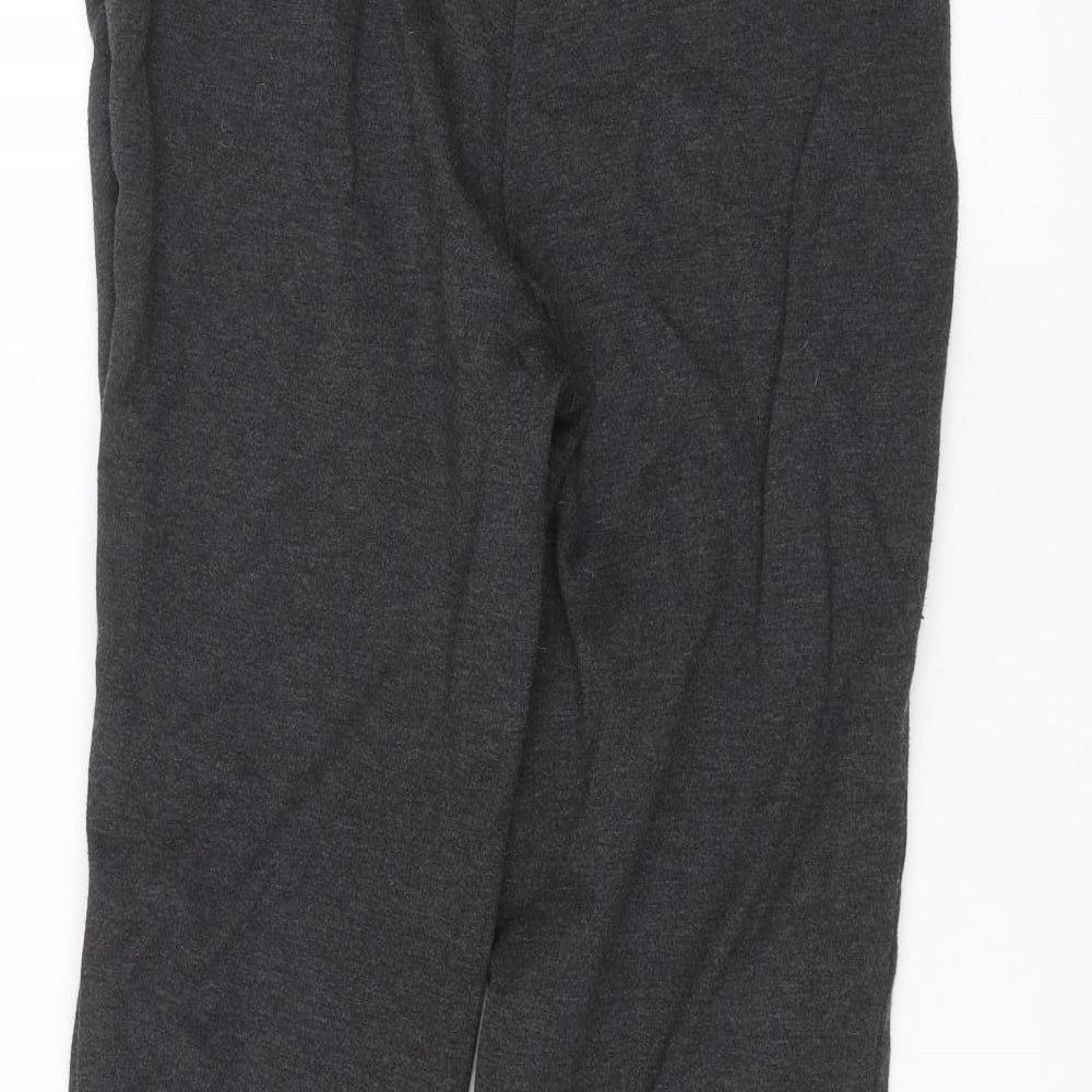 Marks and Spencer Womens Grey Trousers Size 14 L24 in