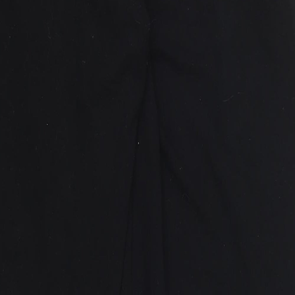 Womens UK Size 14 NEXT Regular Fit Black Trousers