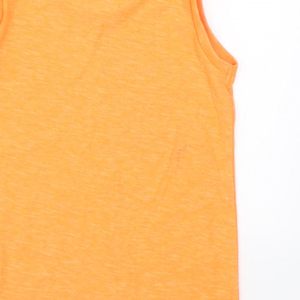 Matalan Boys Orange Basic Tank Size 2-3 Years