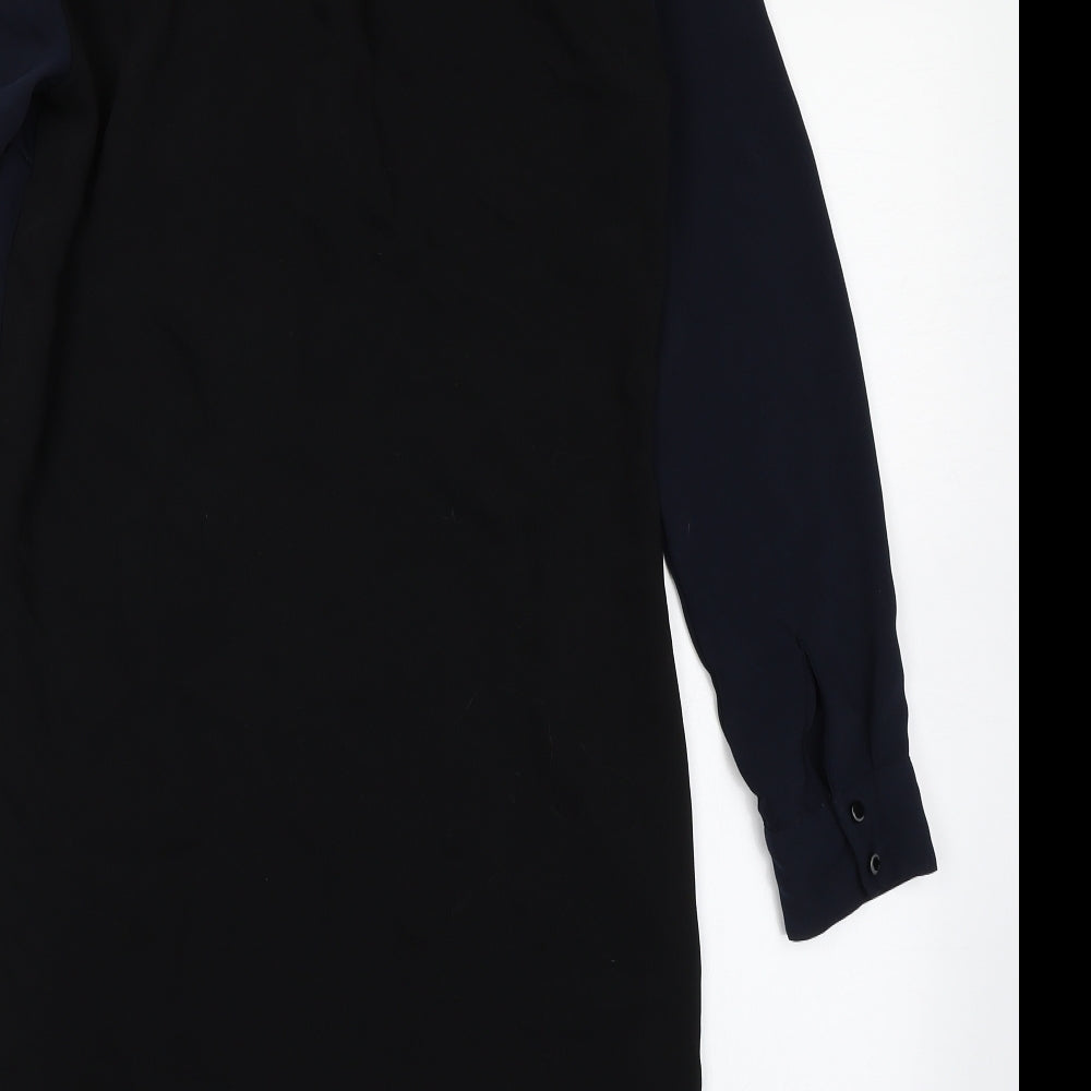 Womens UK Size 14 Fenn Wright Manson Blue Basic Button-Up