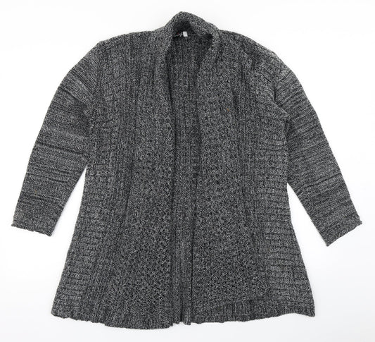 Womens UK Size M Insight Grey Cardigan Jumper
