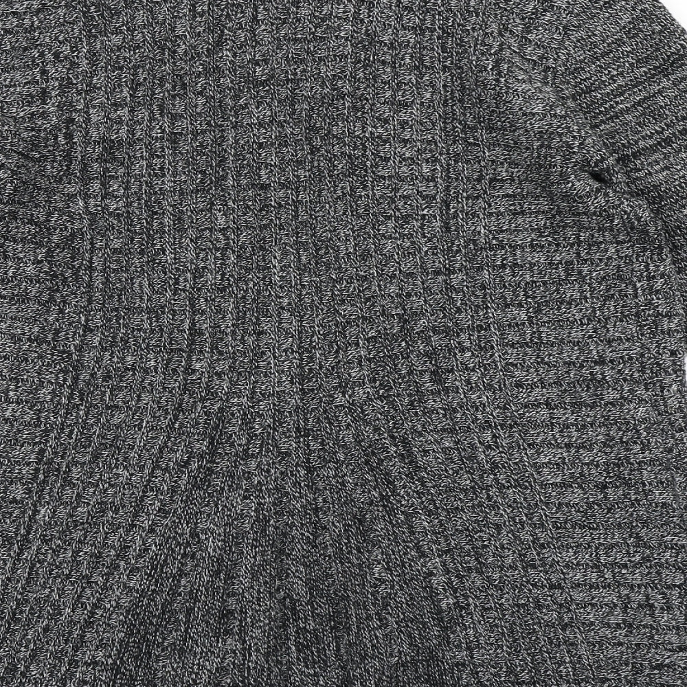 Womens UK Size M Insight Grey Cardigan Jumper