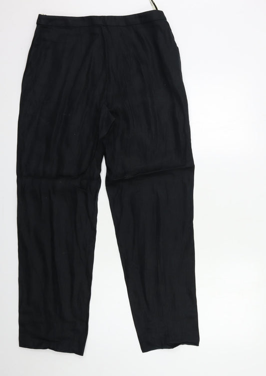 Precis Womens Black Trousers Size 30 in L29 in