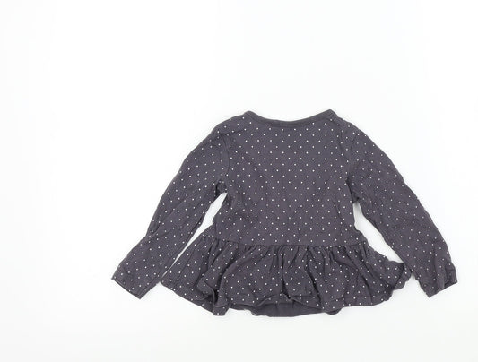 George Girls Green Pullover Jumper Size 18-24 Months