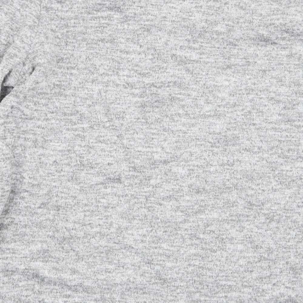 Womens UK Size M Bella Grey Basic T-Shirt