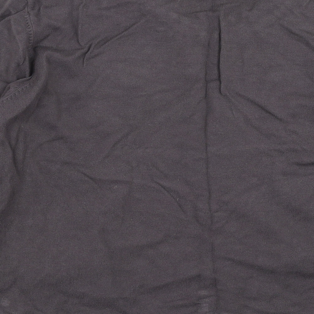 JUST ELEGANCE Womens Grey Pullover Jumper Size XL - beaded