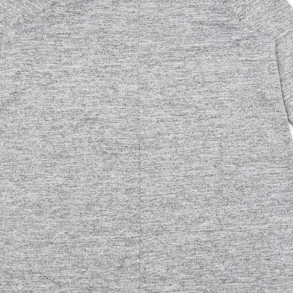 Boohoo Womens Grey Pullover Jumper Size 10