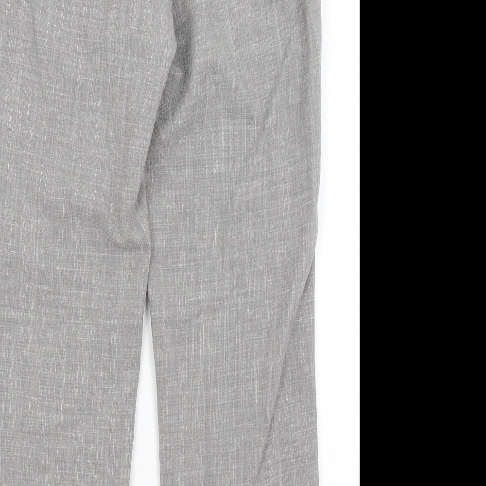 Womens UK Size 12 Damart Regular Fit Grey Trousers