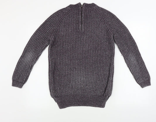 Womens UK Size 10 Marks and Spencer Purple Pullover Jumper