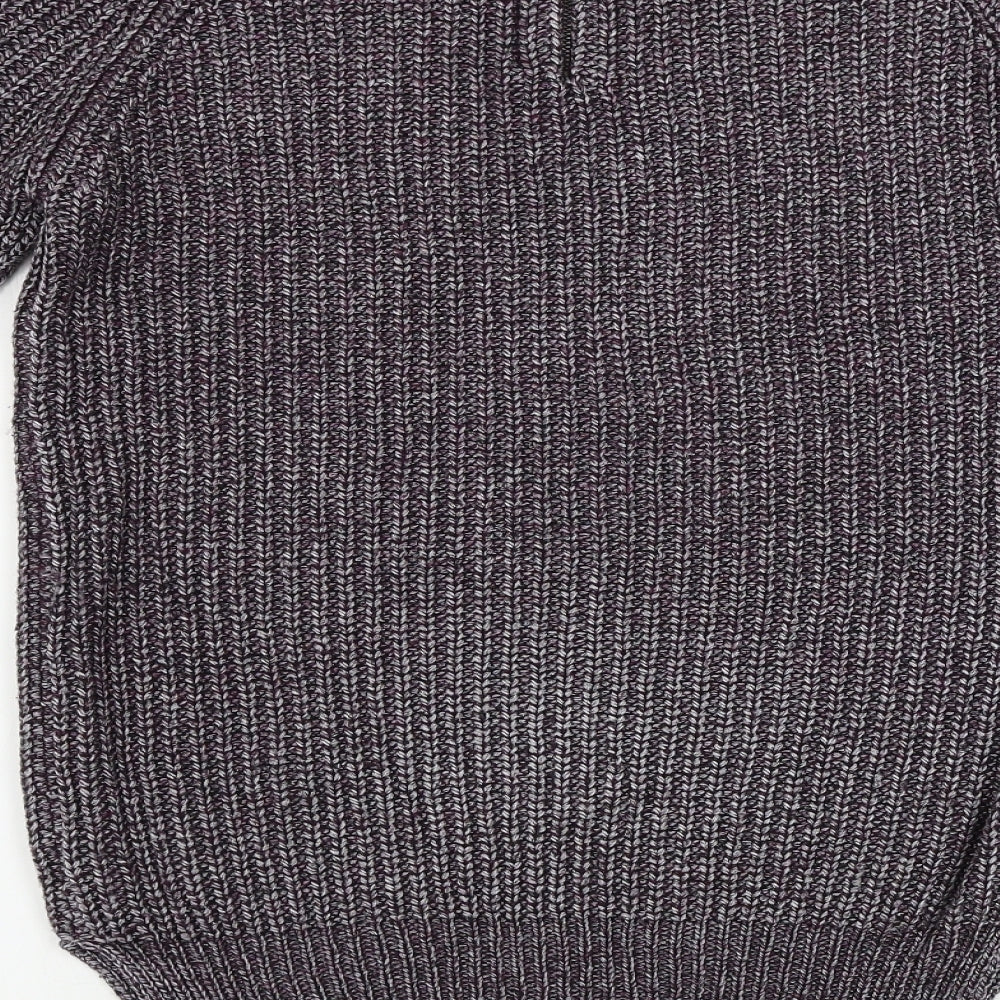 Womens UK Size 10 Marks and Spencer Purple Pullover Jumper