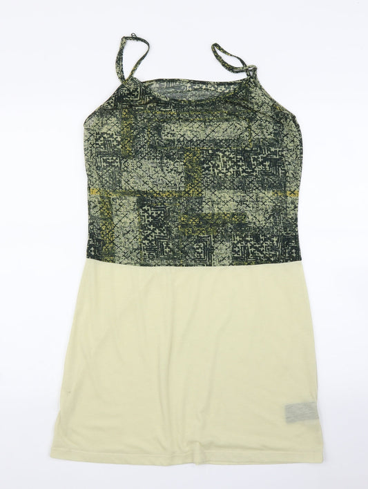 Sandwich Womens Green A-Line Size L