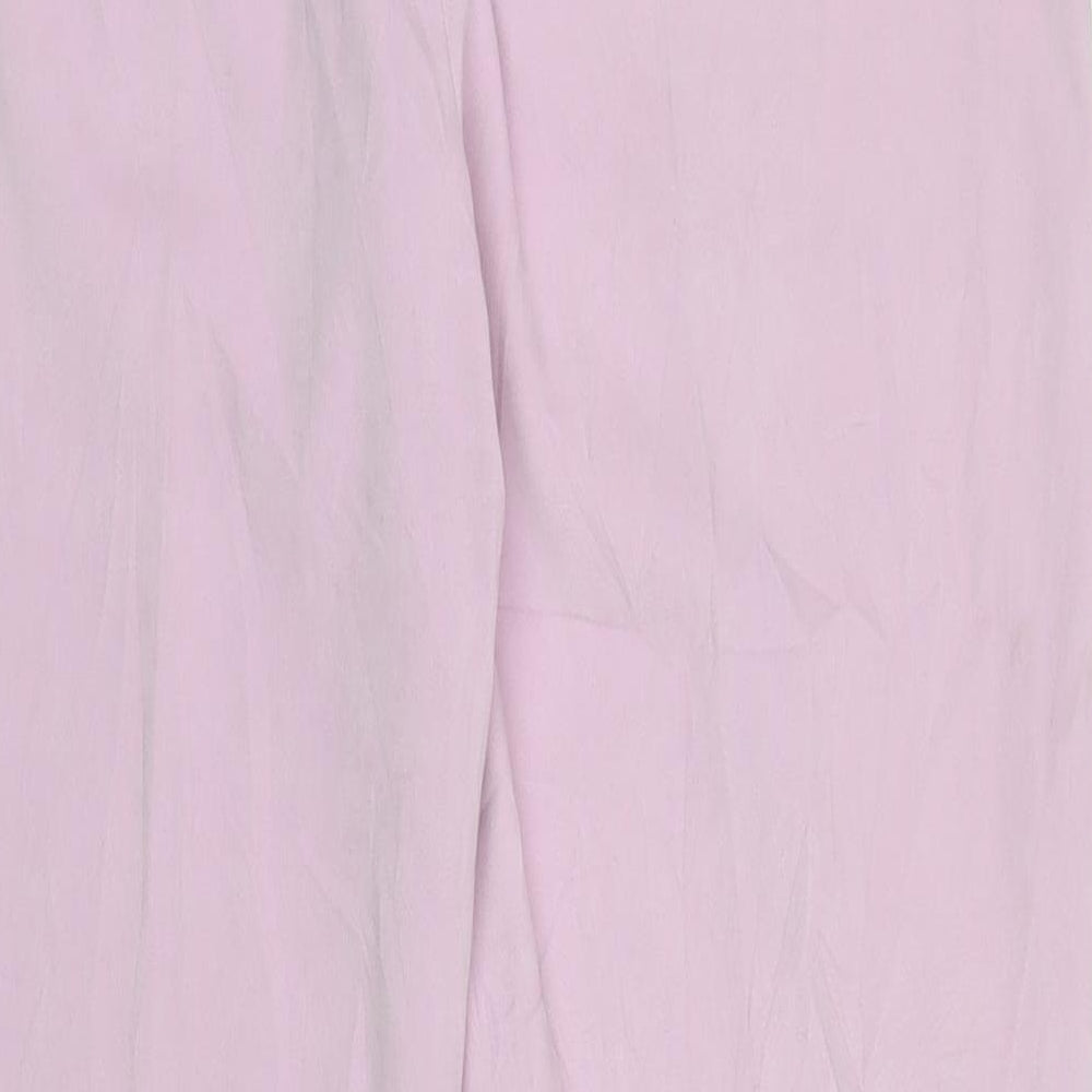 Womens UK Size 14 Wallis Regular Fit Purple Trousers