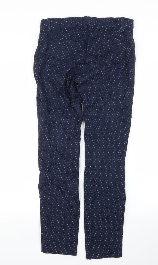 Womens UK Size S Gap Regular Fit Carrot Blue Trousers