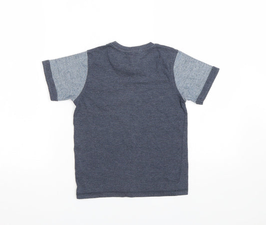 George Boys Grey Basic T-Shirt Size 5-6 Years