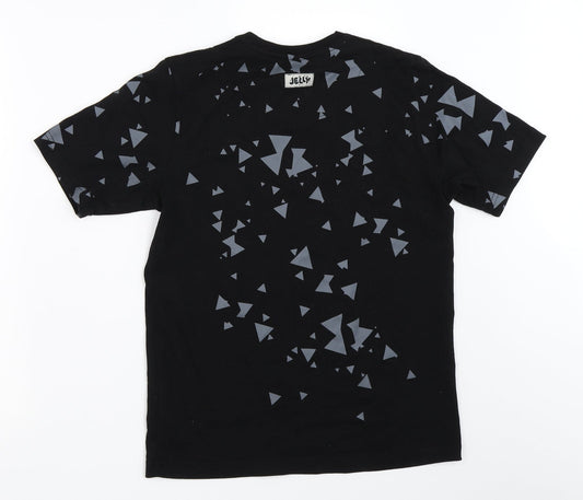 Jelly Boys Black Basic T-Shirt Size L