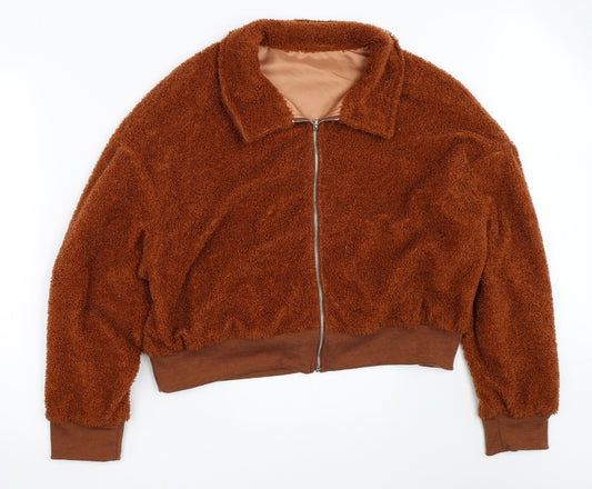 Womens UK Size L SheIn Brown Jacket