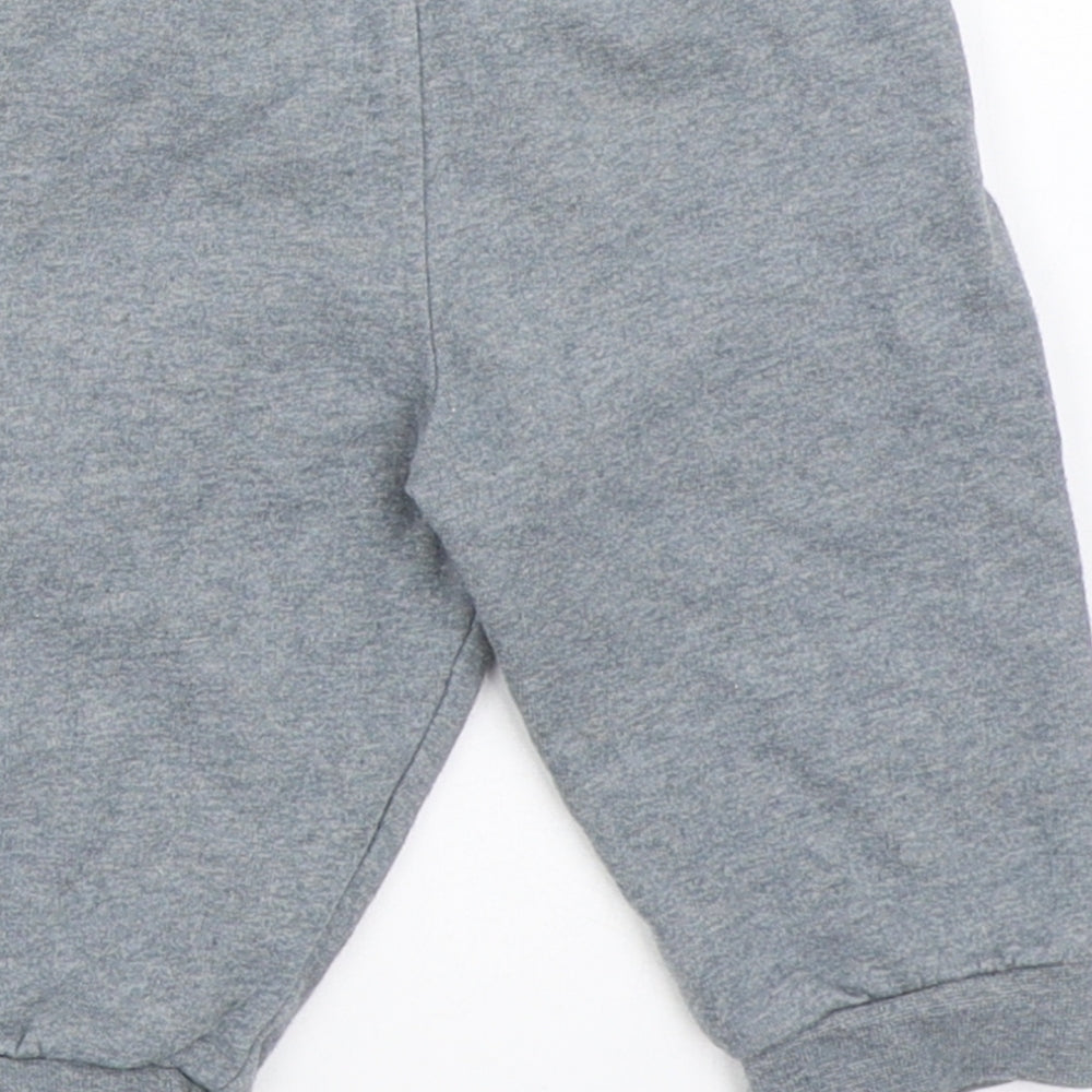 Mothercare Boys Grey Jogger Trousers Size 6-9 Months