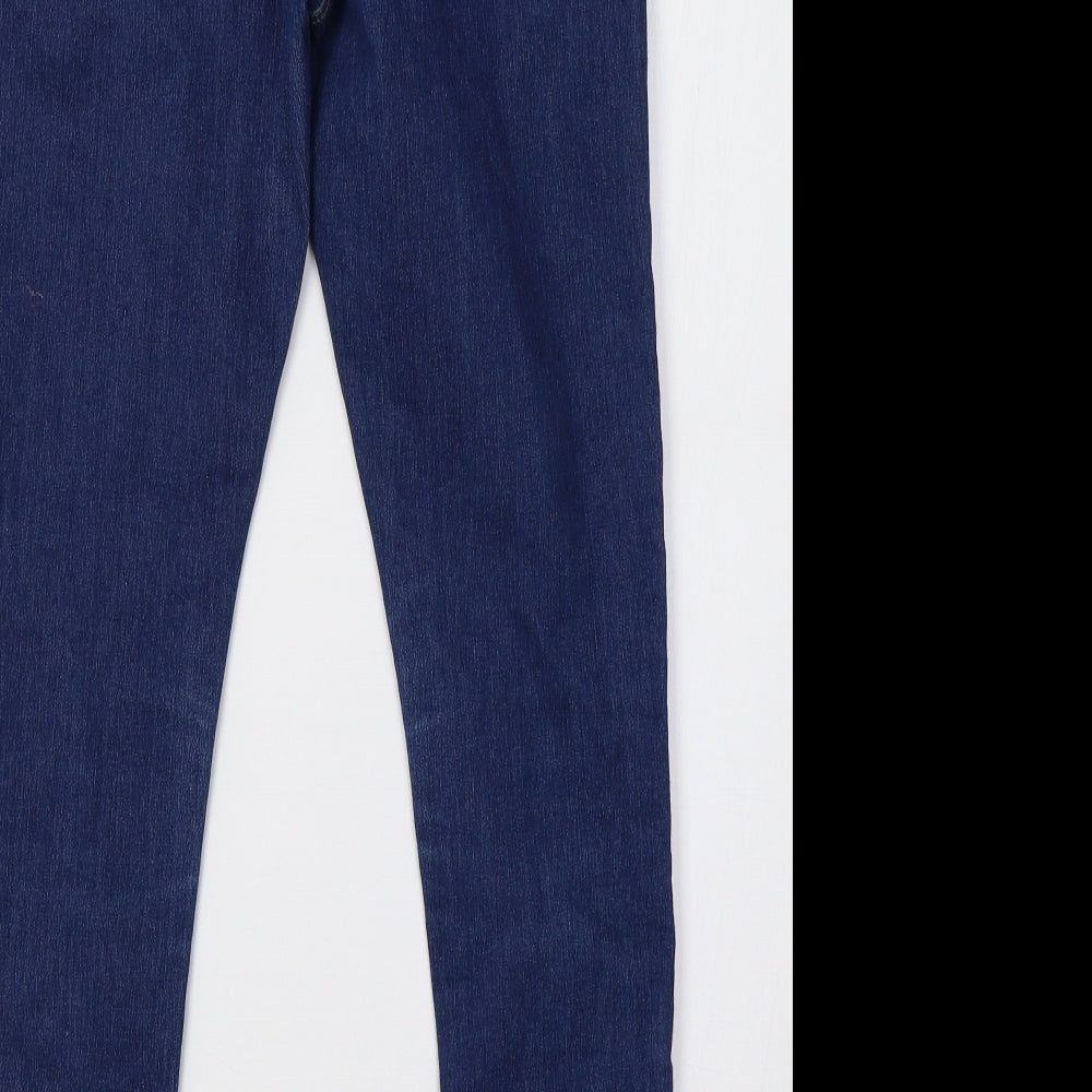 Bonmarché Womens Blue  Denim Skinny Jeans Size 10 L30 in