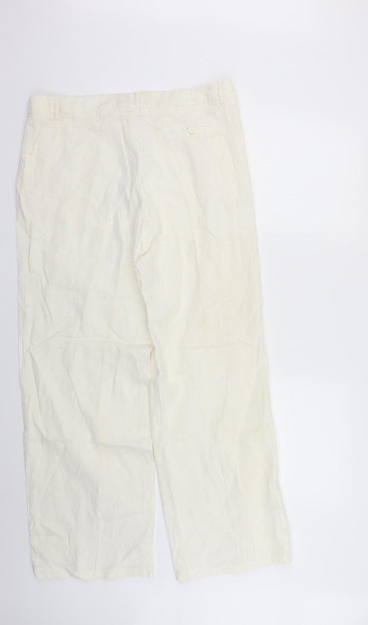Womens UK Size 16 evie Regular Fit Beige Trousers