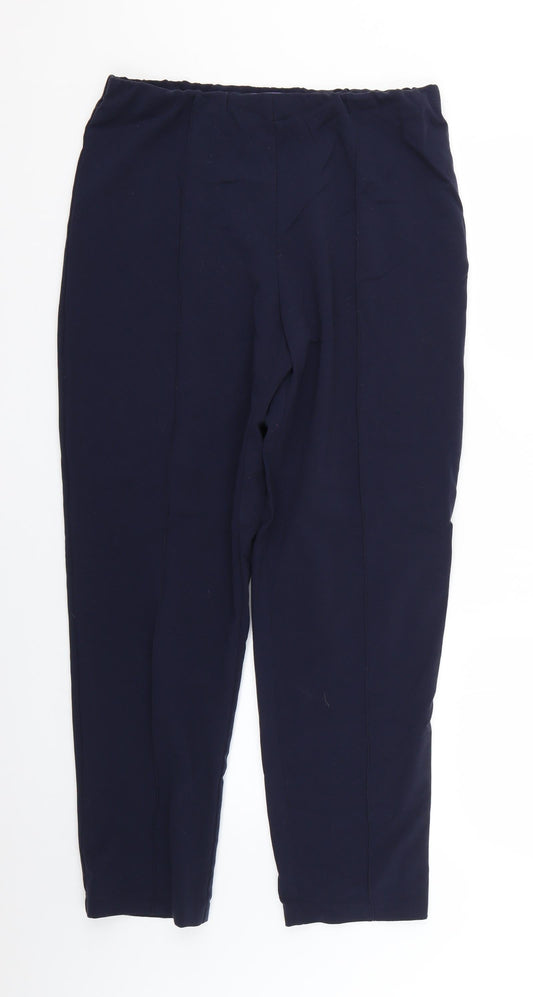 Womens UK Size 14 Autonomy Regular Fit Blue Trousers