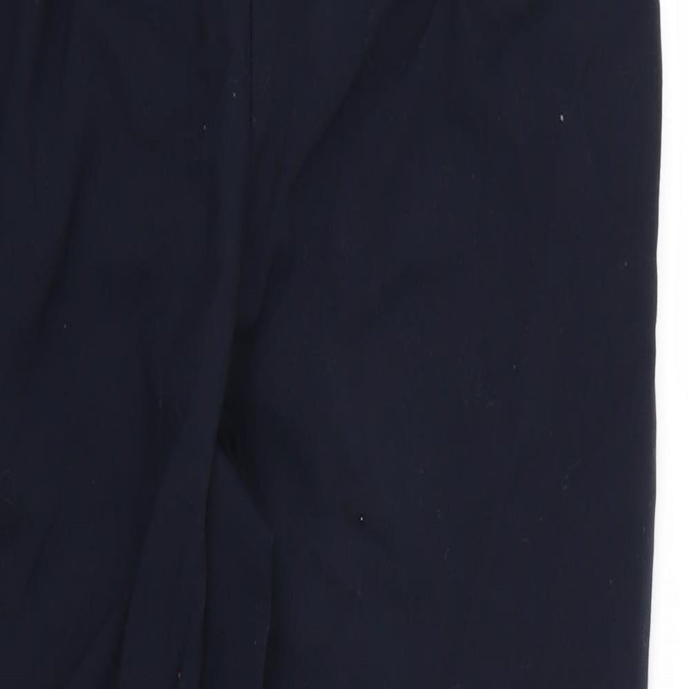 Womens UK Size 12 Marks and Spencer Regular Fit Blue Trousers
