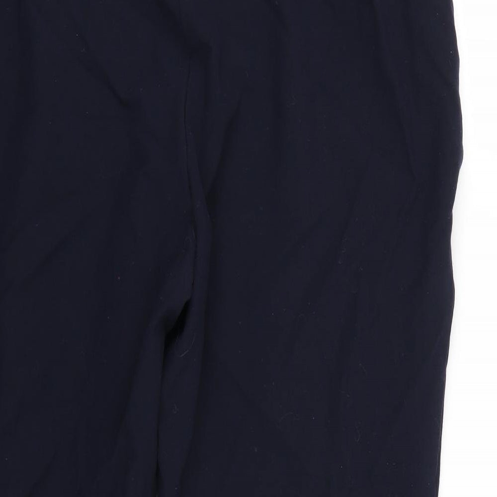 bm collection Womens Blue Trousers Size 18 L23 in