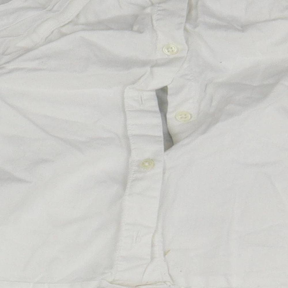 Marks and Spencer Baby White Basic Button-Up Size 9-12 Months