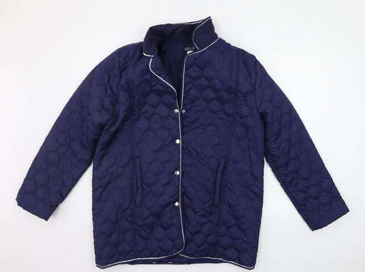 Womens UK Size 14 Gabriella Vicenza Blue Jacket