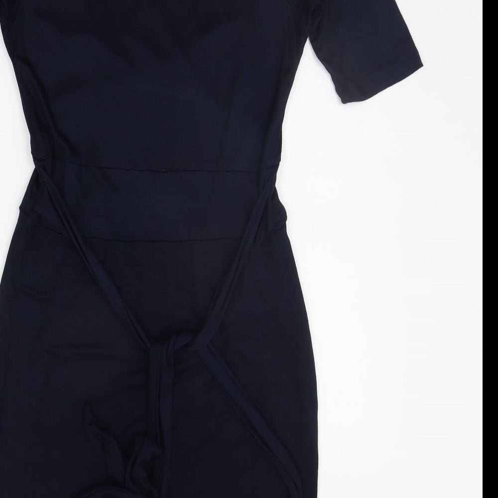 Marks and Spencer Womens Blue A-Line Size 12