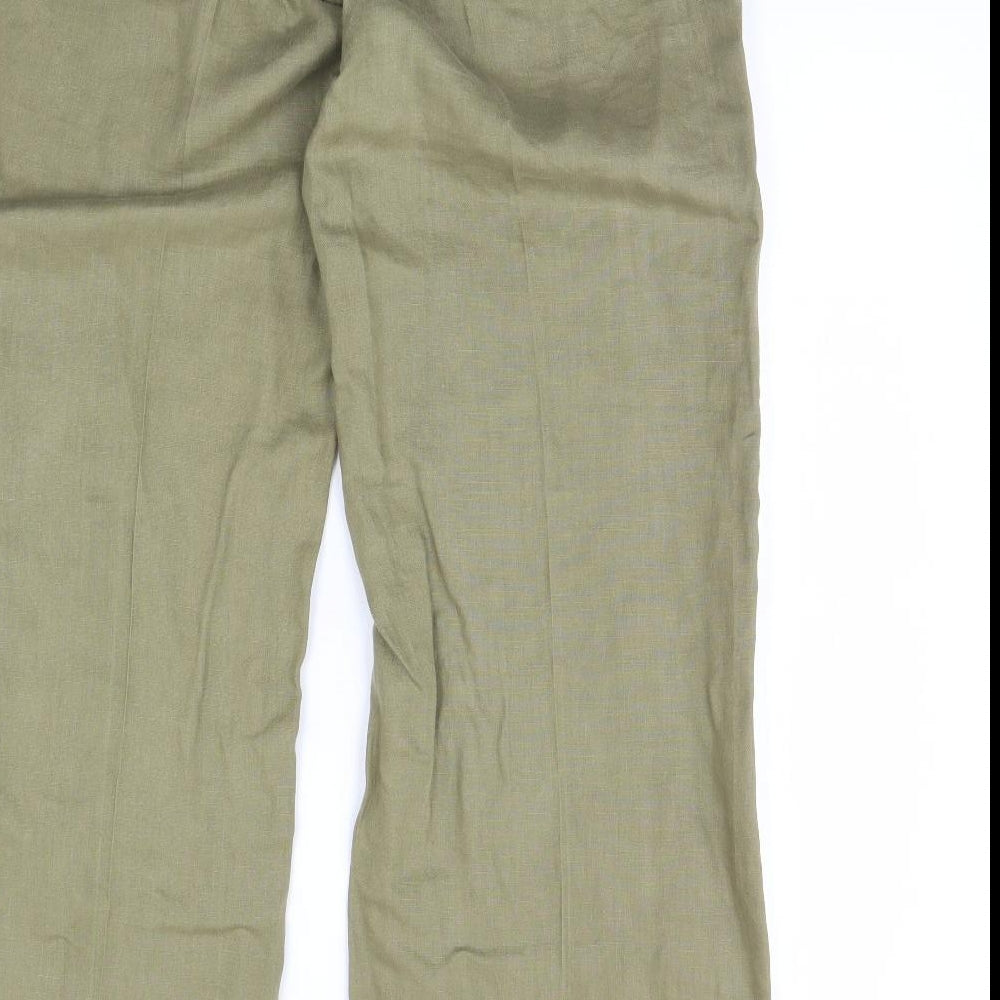 Mexx Womens Green Trousers Size 34 in L32 in