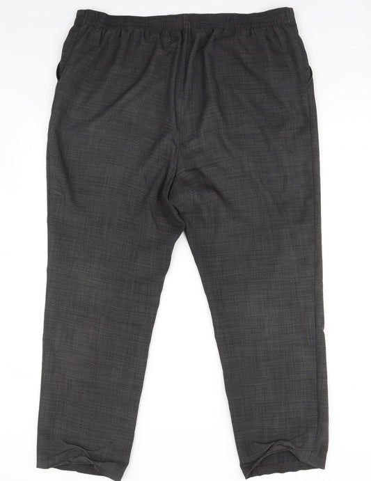 Womens UK Size 18 m&s Regular Fit Grey Trousers
