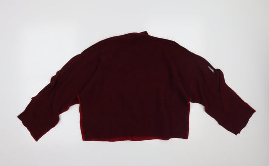 Womens UK Size 12 Marks and Spencer Red Basic Blouse