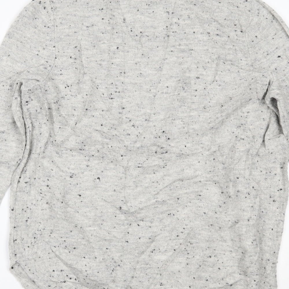Womens UK Size M Wallis Grey Basic Blouse