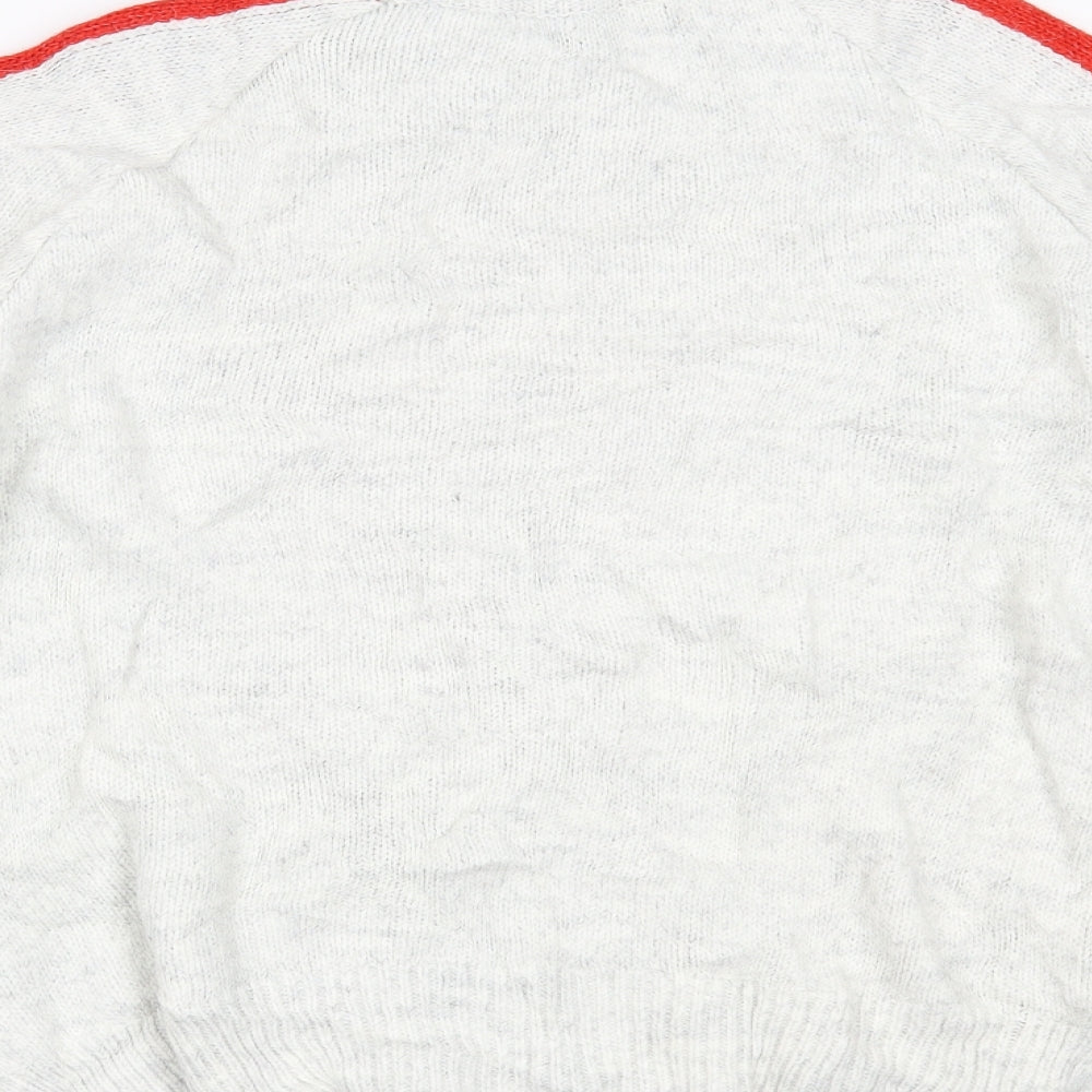 F&F Womens Grey Pullover Jumper Size 8