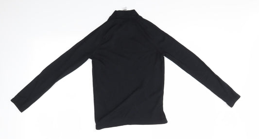 DECATHLON Boys Black Basic Casual Size 12 Years