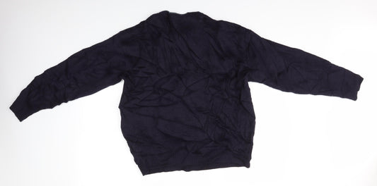 WOODVILLE Mens Multicoloured Pullover Jumper Size L