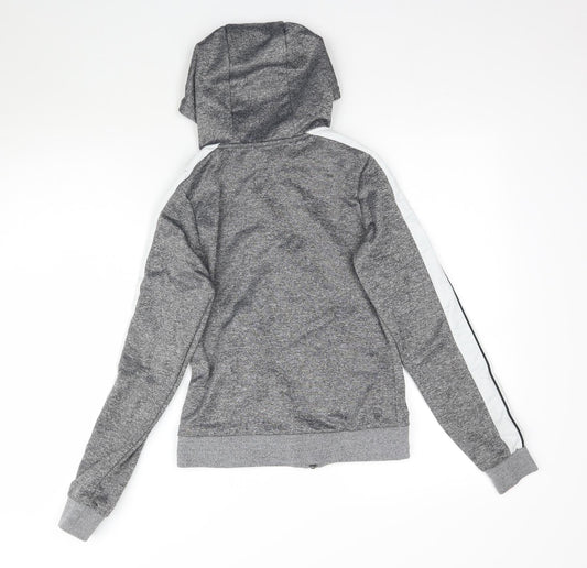 ellesse Womens Grey Full Zip Hoodie Size 4