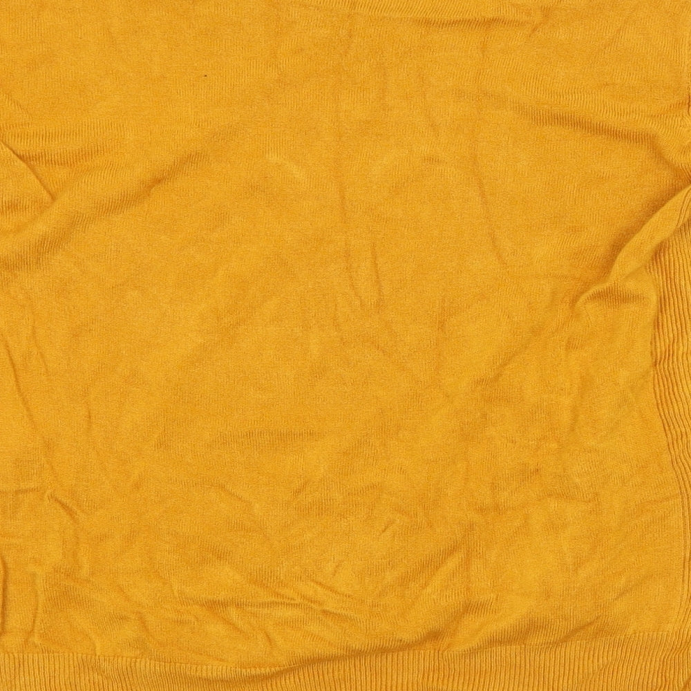 Primark Womens Orange Pullover Jumper Size 10