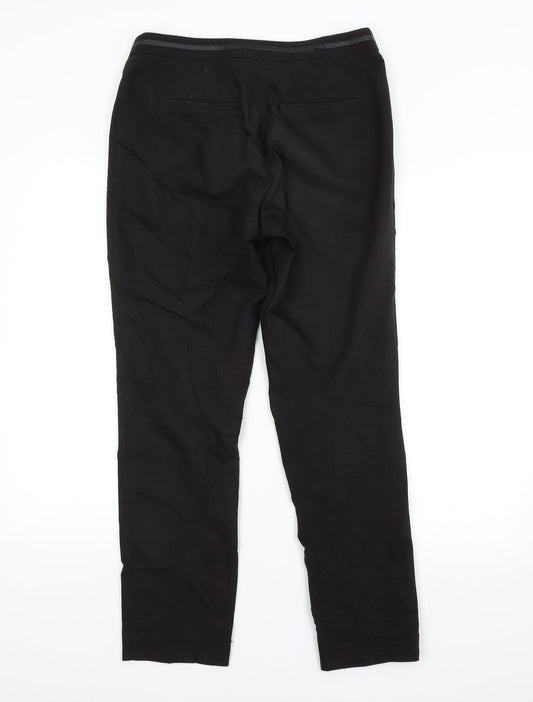 Womens UK Size 10 H&M Regular Fit Black Trousers